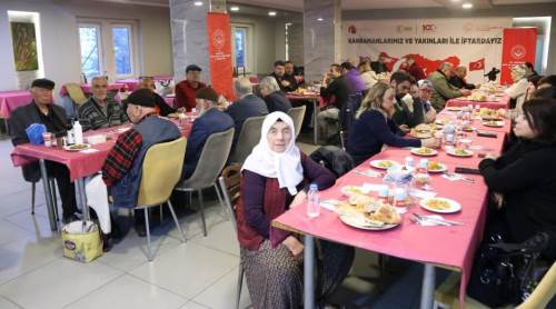 Eskişehir'de şehit ve gazi yakınları ramazan ayında unutulmadı