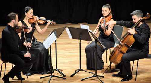 Eskişehir'de Semplice Quartet konseri