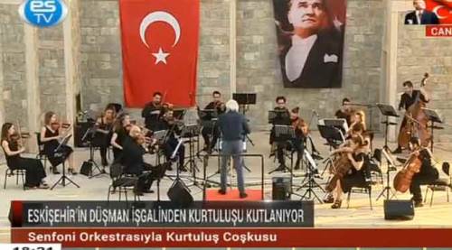 Eskişehir'de Senfoni Orkestrası ile kurtuluş coşkusu