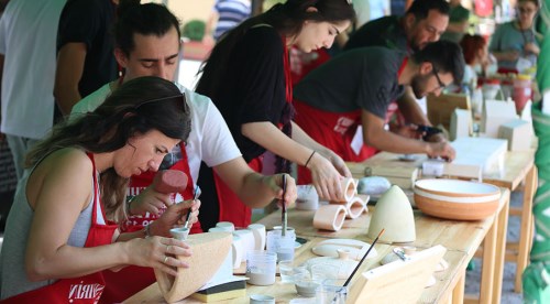 Eskişehir'de seramik pişirim çalıştayı başladı