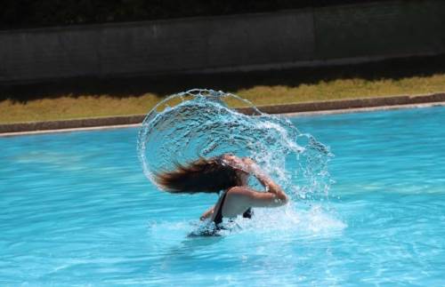 Eskişehir'de serinlemek isteyenler oraya akın etti