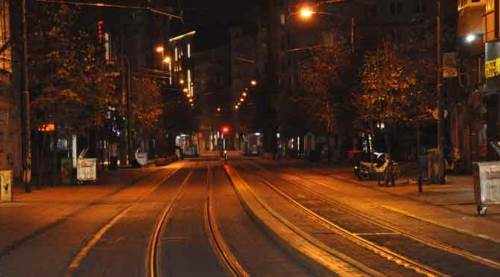 Eskişehir'de sessiz gece!