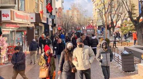 Eskişehir'de sıcaklık sıfırın üzerine çıkınca...