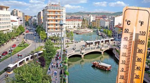 Eskişehir'de sıcaklık yeniden yükselişe geçiyor: İşte ilçe ilçe hava durumu