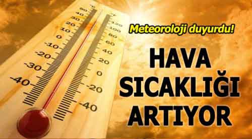 Eskişehir'de sıcaklıklar artıyor