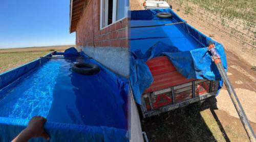 Eskişehir'de sıcaktan bunaldı, çareyi böyle buldu!