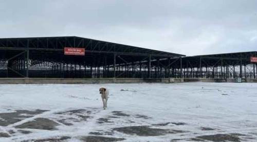 Eskişehir’de şiddetli kar yağışı orayı boş bıraktı!