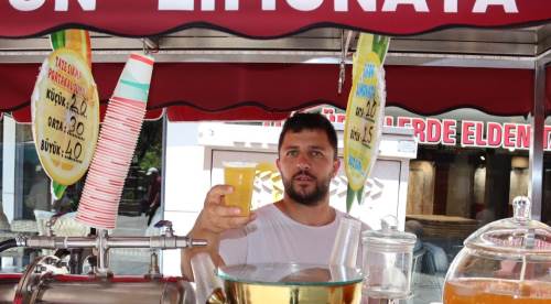 Eskişehir'de sifon limonataya yoğun ilgi