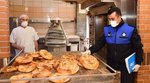 Eskişehir'de sıkı denetim! Korsan pide...