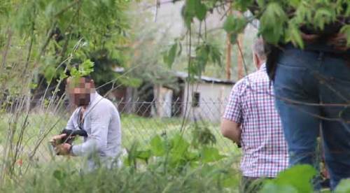 Eskişehir'de silahlı firari böyle teslim oldu