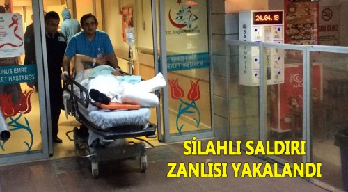 Eskişehir'de silahlı saldırı zanlısı yakalandı