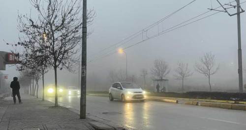 Eskişehir’de sisin görsel güzelliği kameralara yansıdı