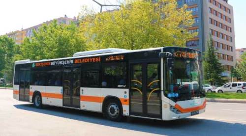 Eskişehir'de Siyah 2, 9 ve 70 hatları yeni güzergahıyla hizmette