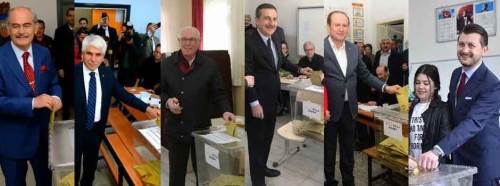 Eskişehir'de siyasiler oylarını kullandı