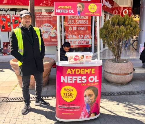 Eskişehir'de SMA hastalarına destekler devam ediyor