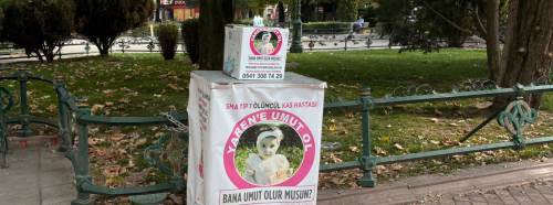 Eskişehir’de SMA hastası Yaren için umut bekleyişi! Bağış standı kuruldu