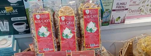 Eskişehir’de soğuk bastırınca kış çayları tezgaha indi