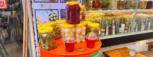 Eskişehir’de soğuk havada turşu suyu revaçta