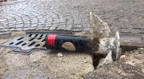 Eskişehir'de sokak aralarında gizli tehlike
