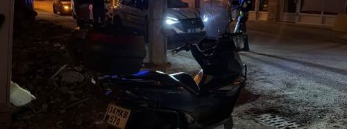 Eskişehir'de sokak arasından çıkan otomobille çarpışan motosiklet sürücüsü yaralandı!