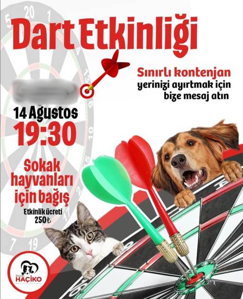 Eskişehir'de sokak hayvanları için duyarlı etkinlik