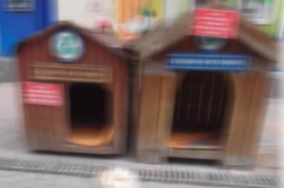 Eskişehir'de sokak hayvanlarının kulübesine yazılan yazı dikkat çekti