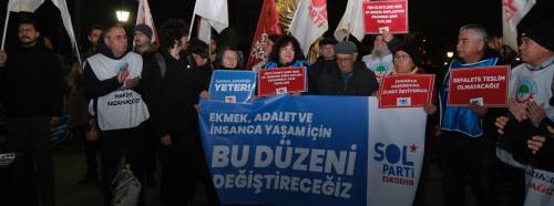 Eskişehir'de SOL Parti’den asgari ücret tepkisi: Bu bir soygun düzeni