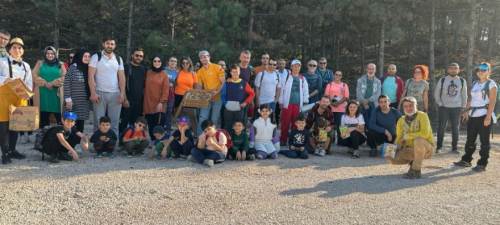 Eskişehir'de sonbaharın tadını çıkardılar