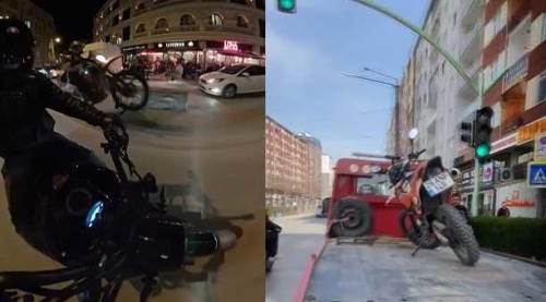 Eskişehir'de sosyal medya paylaşımı trafik polisine takıldı