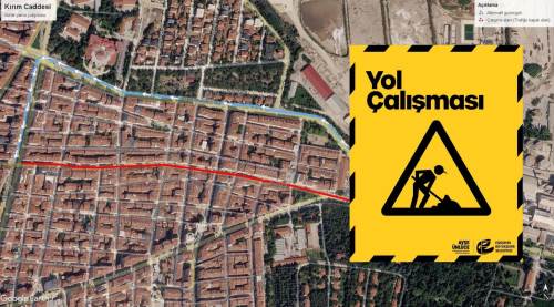 Eskişehir'de sürücüler dikkat: O cadde 3 gün trafiğe kapatılacak