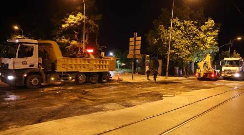 Eskişehir'de sürücüler rahat edecek: Gece mesaisi başladı