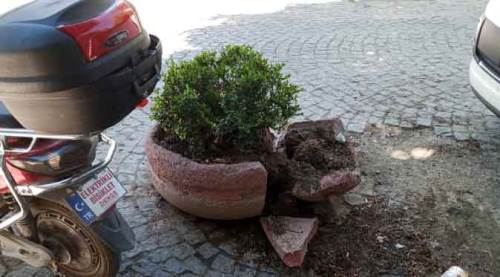 Eskişehir'de sürücünün dikkatsizliği...