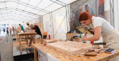 Eskişehir'de tahta ve seramiğin festivalleri devam ediyor