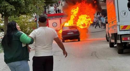 Eskişehir'de talihsiz olay: 4 yıllık birikim yanarak gitti