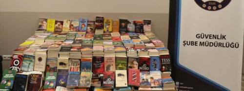 Eskişehir'de tam 1.153 korsan kitap ele geçirildi