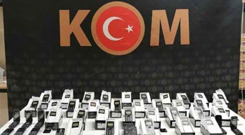  Eskişehir’de tam 172 kaçak telefon...
