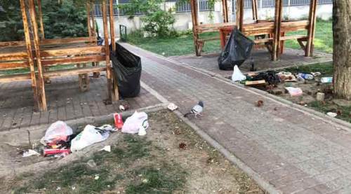 Eskişehir'de tam kapanmada şaşırtan manzara