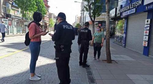 Eskişehir'de tam kapanmanın ilk gününde bunlar yaşandı!
