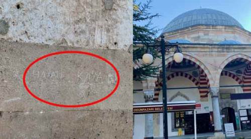Eskişehir'de tarihe büyük saygısızlık