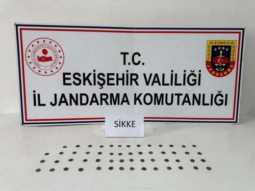 Eskişehir'de tarihi eser kaçakçılığı: Sikkeler bakın nerede bulundu!