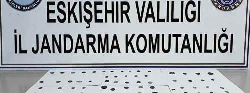 Eskişehir'de tarihi eser operasyonu
