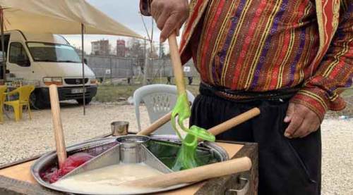 Eskişehir'de tarihi lezzete büyük ilgi