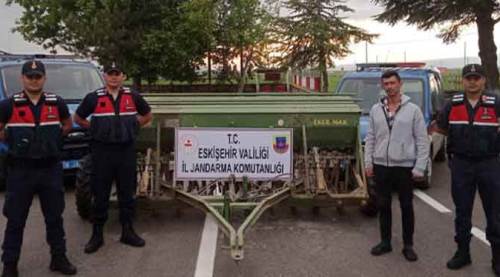 Eskişehir’de tarım aleti hırsızları yakalandı