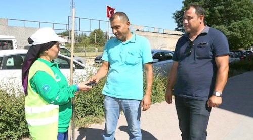 Eskişehir'de temizlik görevlisinden örnek davranış