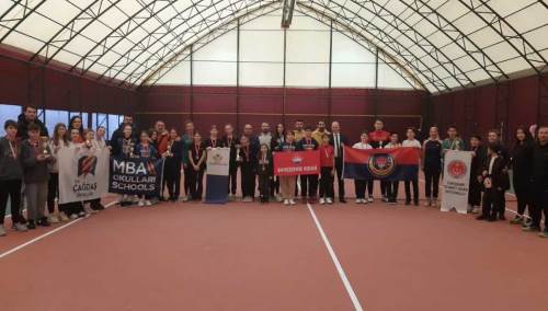 Eskişehir'de tenis şampiyonları belli oldu