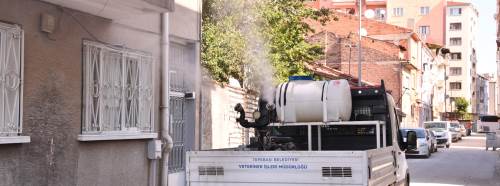 Eskişehir'de Tepebaşı ekipleri sahada: İlaçlama çalışmaları hız kesmiyor!