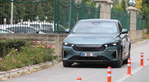 Eskişehir’de Togg T10F trafiğe çıktı