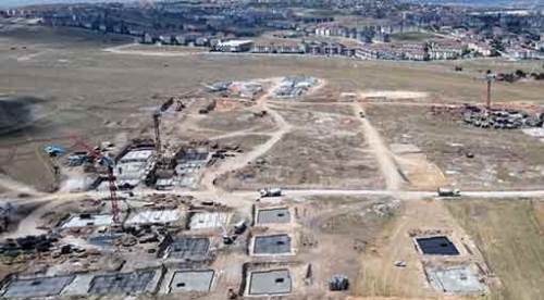 Eskişehir'de TOKİ inşaatı mühürlendi!