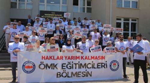 Eskişehir'de toplanıp kanun değişikliği istediler