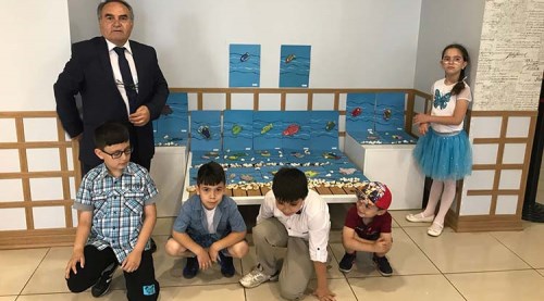 Eskişehir'de toprak su ile bbuluştu